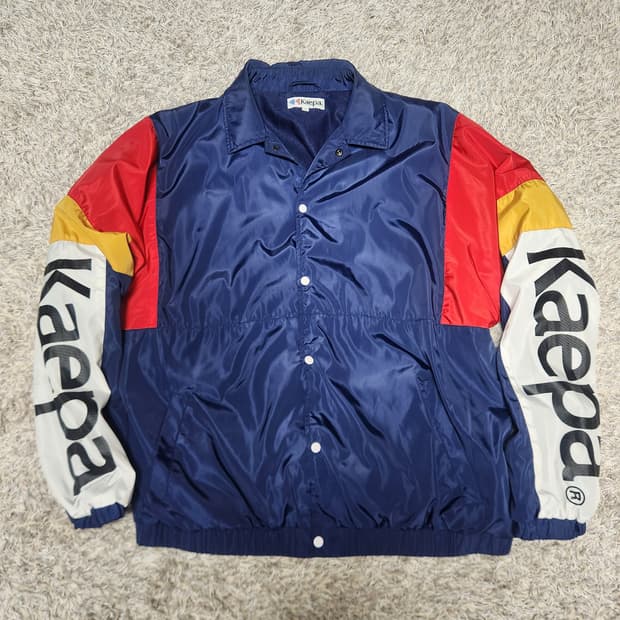 [레어템] 90s 재팬빈티지 Kaepa 올드로고 바람막이 (LL)