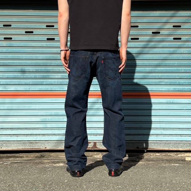 리바이스 505 레귤러 스트레이트 데님팬츠