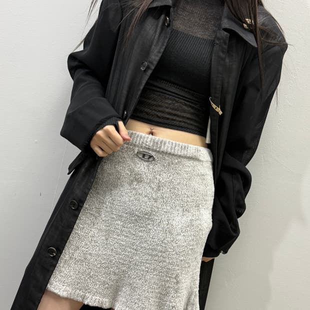 디젤 신형 D로고 숏타입 스커트