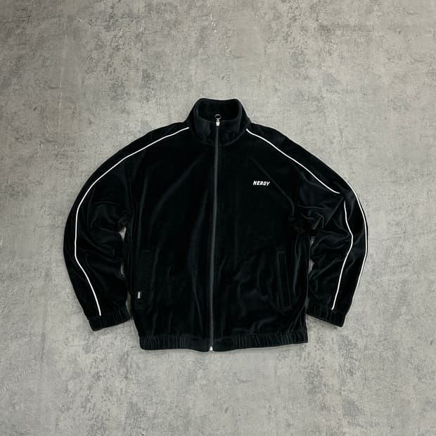 널디 벨벳 트랙탑 집업