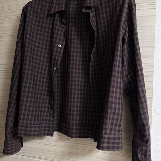 (48) aieul cop shirts brown 아이엘 콥 셔츠