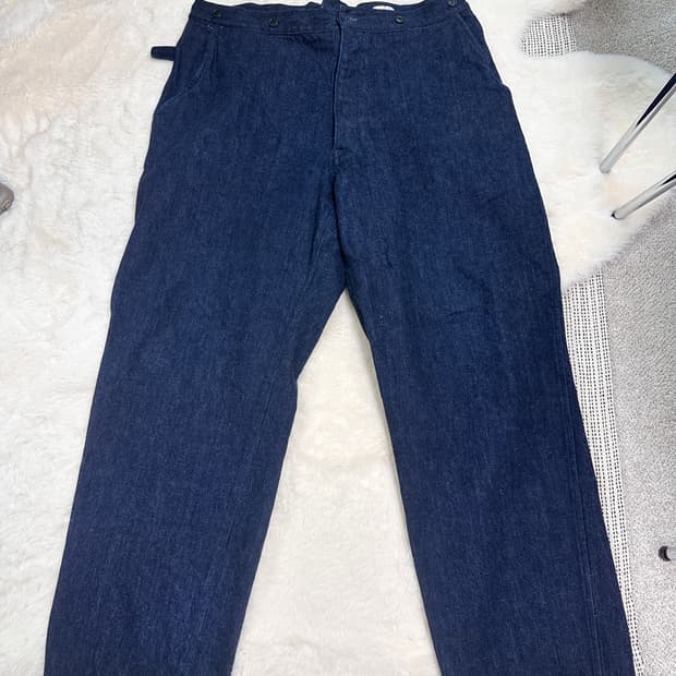 [3] Comoli 코모리 데님 오버 팬츠 (Navy)