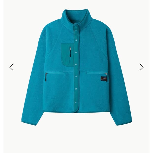 톤세 WAGER FLEECE JACKET (그린색상) 1사이즈 구해요 !