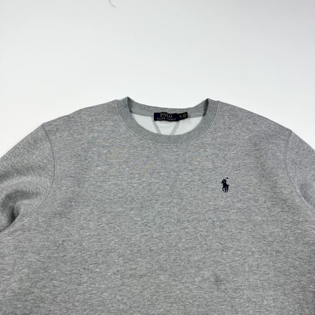 폴로 랄프로렌 포니 그레이 크루넥 맨투맨 (XL)