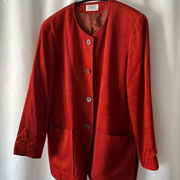 레드 트윌 자켓