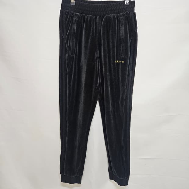 아디다스 벨벳 트레이닝 조거팬츠 L