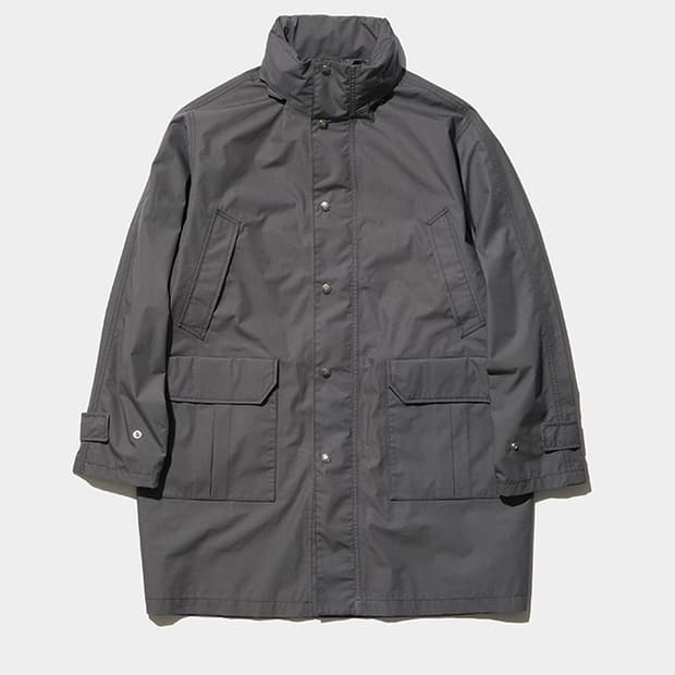 나나미카 노스페이스 퍼플라벨 HYVENT 코트 자켓 그레이