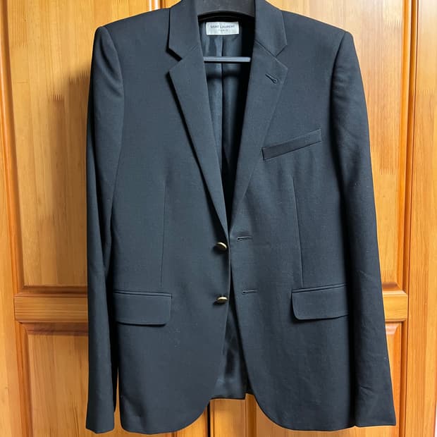 생로랑 16시즌 금장 블레이저
