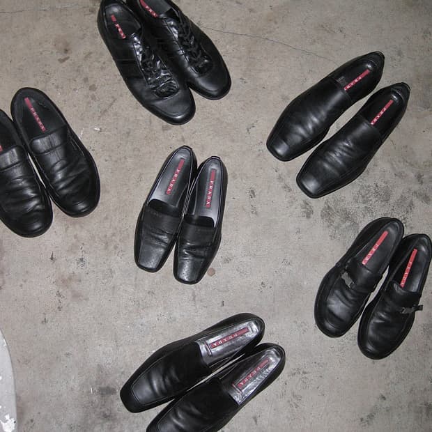 2000s 프라다 스포츠 로퍼 스니커즈 드롭