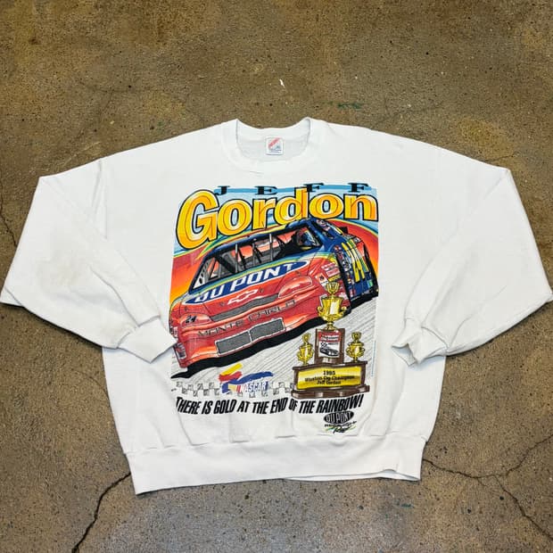 90s Made in USA 미국 빈티지 나스카 제프고든 맨투맨