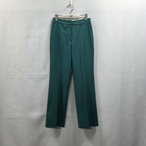 1159 한섬 시스템 SYSTEM 그린 슬랙스 팬츠 55(S)