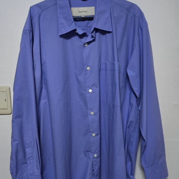 [48] 퍼스트플로어 새커셔츠 블루 바이올렛