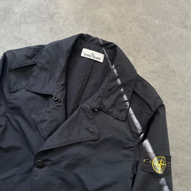 Stone Island 스톤아일랜드 네이비 데이비드 TC 코트