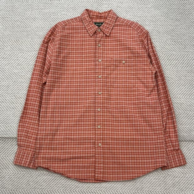 에디바우어 체크셔츠 r2244