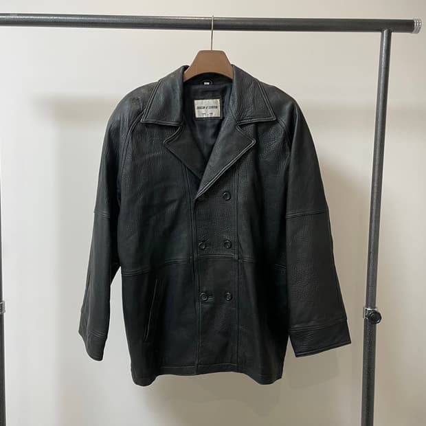 (L) Dragon of Silkroad 양가죽 피코트 자켓