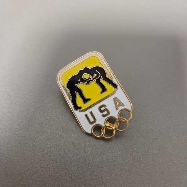 미국 올림픽 레슬링 뱃지