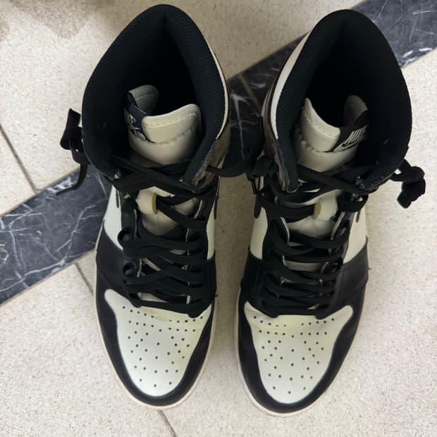 조던1 하이  다크모카 275