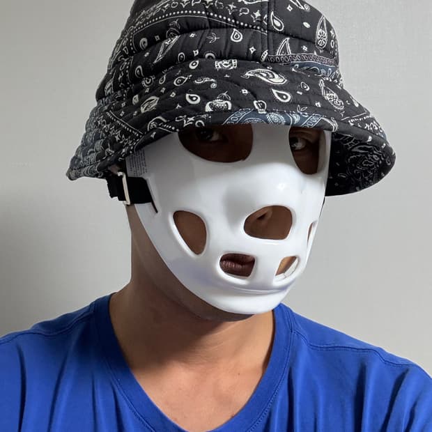 Beaker 25ss 반다나 패턴 퀼팅 버킷 캡