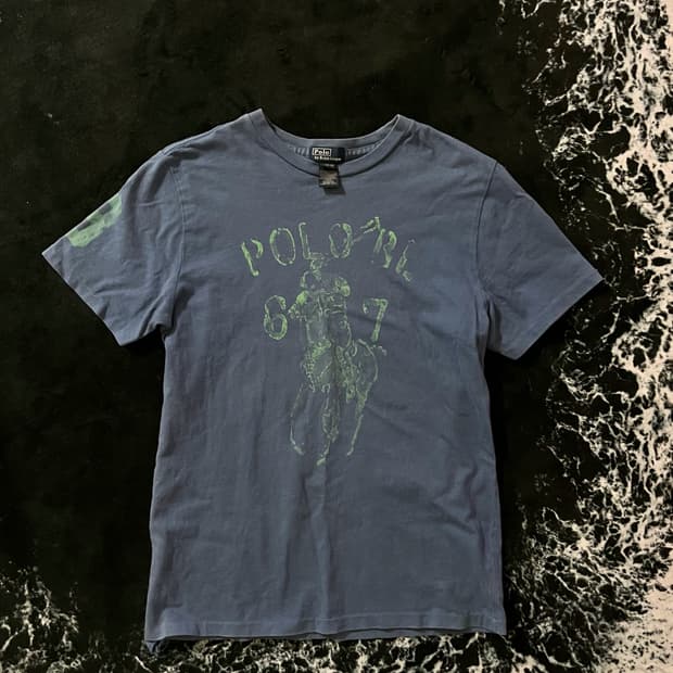 폴로 빅로고 반팔