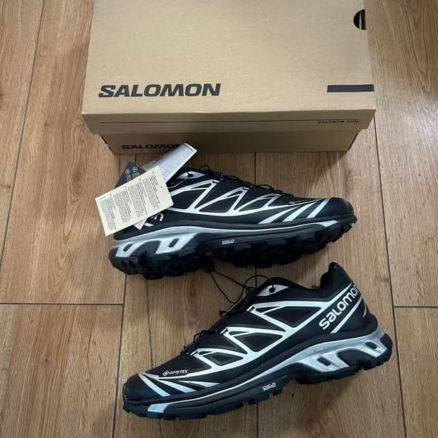 살로몬 XT-6 고어텍스 블랙 실버