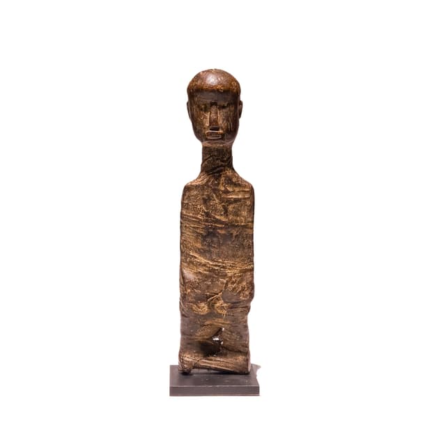 East African Wrapped Ancestor Figure