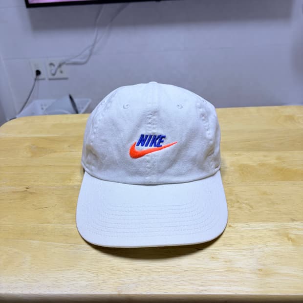 나이키 헤리티지 86 퓨추라 볼캡 모자 오렌지/블루