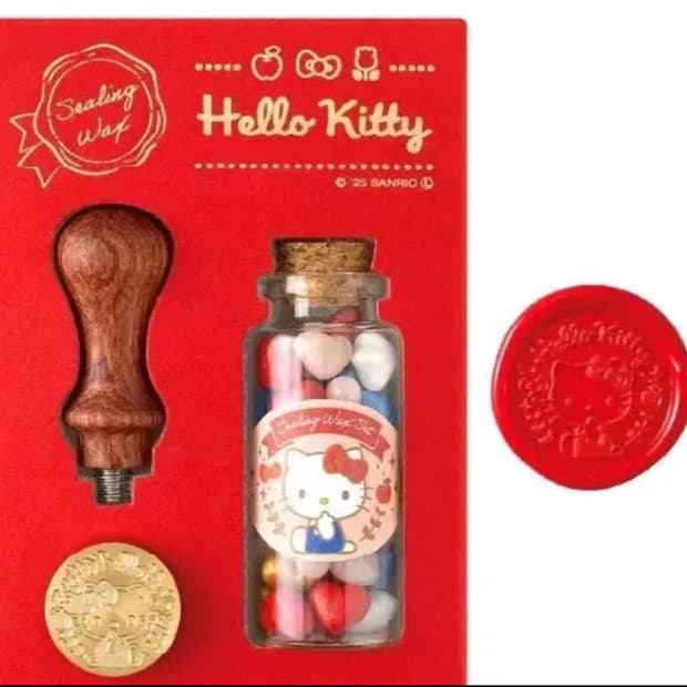 헬로키티  실링왁스 세트