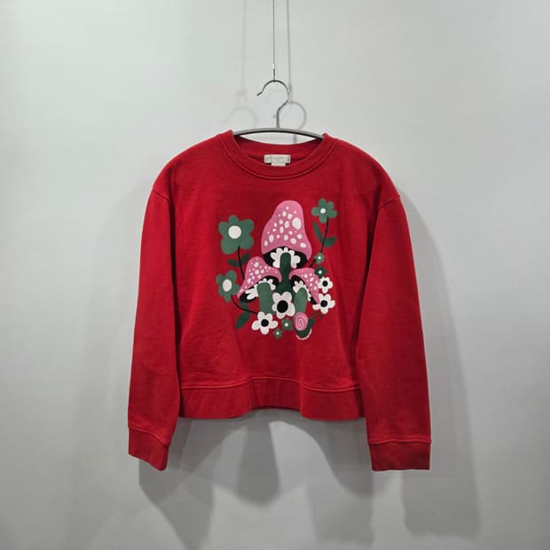 스텔라매카트니 걸즈 프린팅 기모 맨투맨 12Y