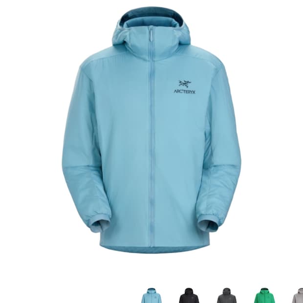 아크테릭스 아톰 lt 후디 