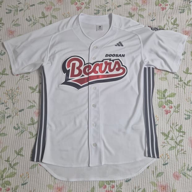 두산베어스 홈 노스폰서 (2XL) 아디다스 정품 유니폼 노마킹
