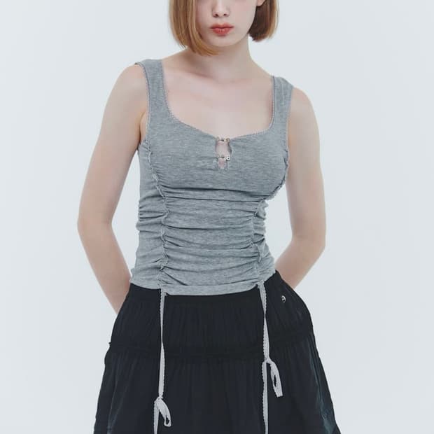 페인오어플레저 DAFFODIL TOP grey