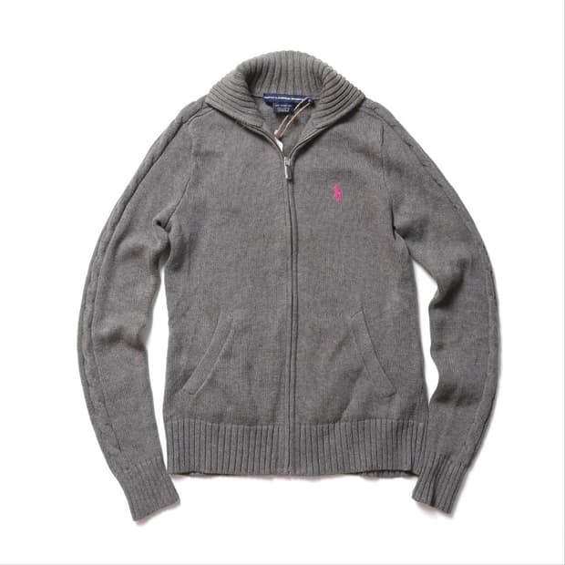 랄프로렌 Ralph Lauren Zip Up Knit  