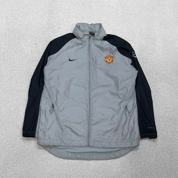나이키 00s 맨체스터유나이티드 보다폰 바람막이 자켓 그레이