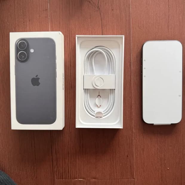 아이폰17 일반 블랙 256G 미사용 새제품