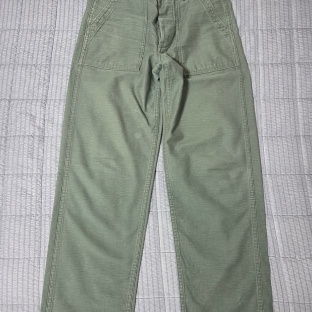 오어슬로우 orslow 퍼티그팬츠 레귤러 1사이즈