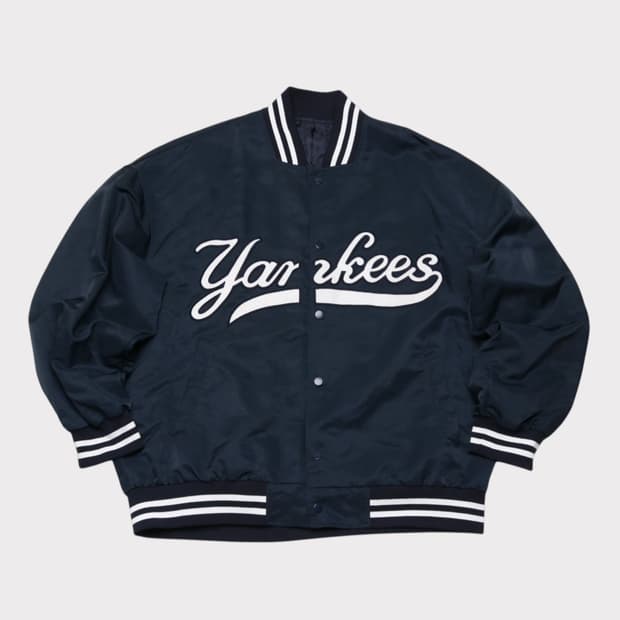 [남성 XL] 빈티지 뉴욕 양키스 바시티 자켓