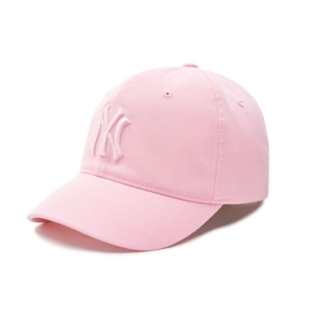 빈티지 MLB 뉴욕 양키스 핑크 볼캡