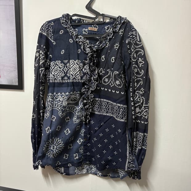 캐피탈 반다나 셔츠