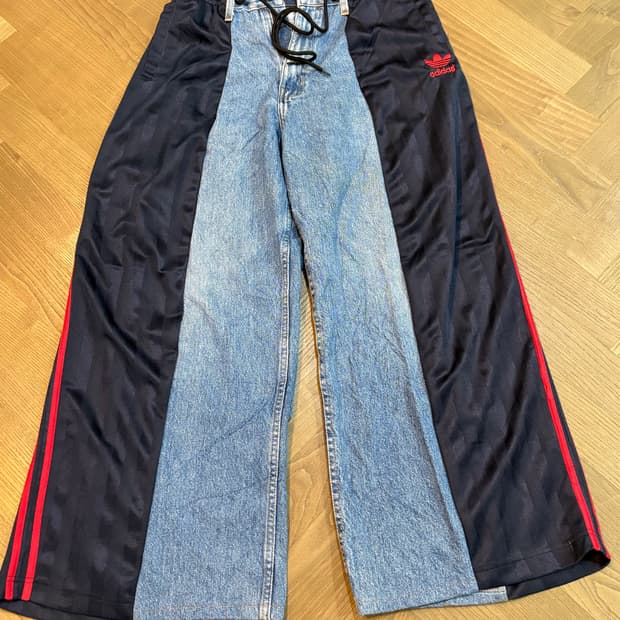 커스텀 반반 팬츠