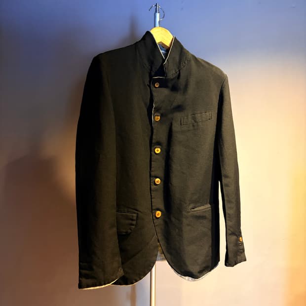 꼼데가르송 옴므플러스 축융 폴리 자켓