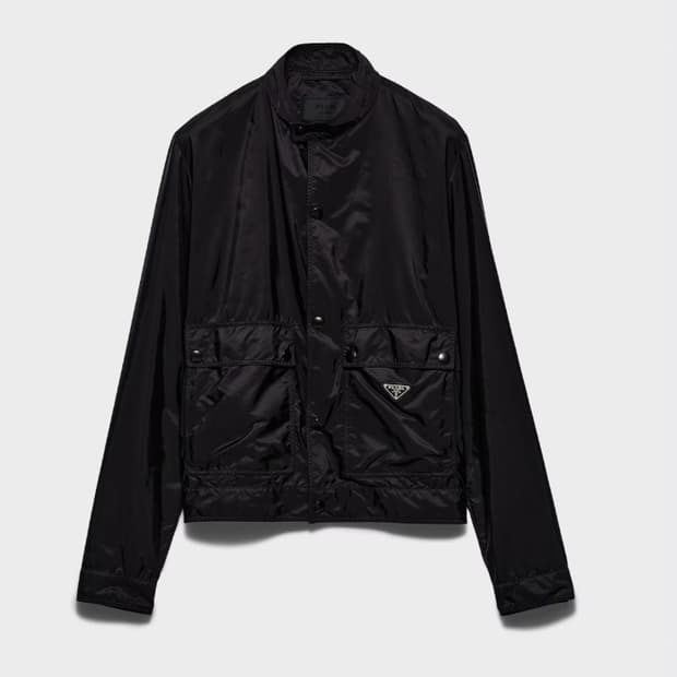 [구매] 프라다 리나일론 재킷 블랙