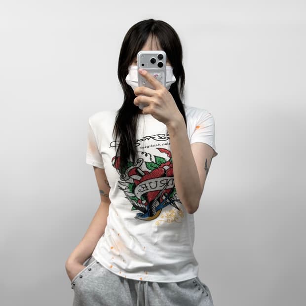 에드하디 크리스찬오디저 하트 어택 반팔티