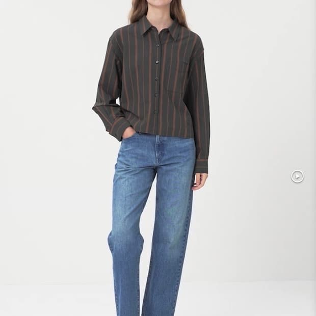 유니클로 jw앤더슨 스트레이트 데님 청바지 27사이즈 팬츠