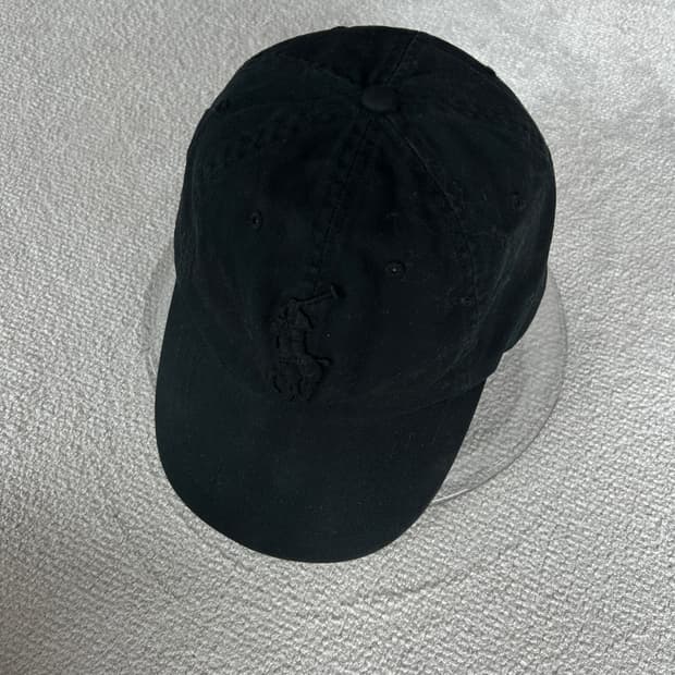폴로 랄프로렌 블랙 볼캡