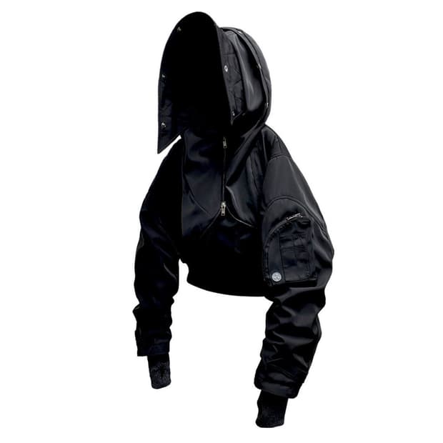 Differentis 크롭 봄버 패딩 자켓 혜인서