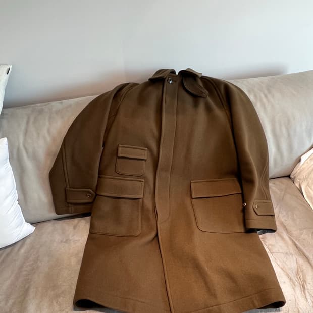 캡틴선샤인 트레블러 코트 카키브라운 40