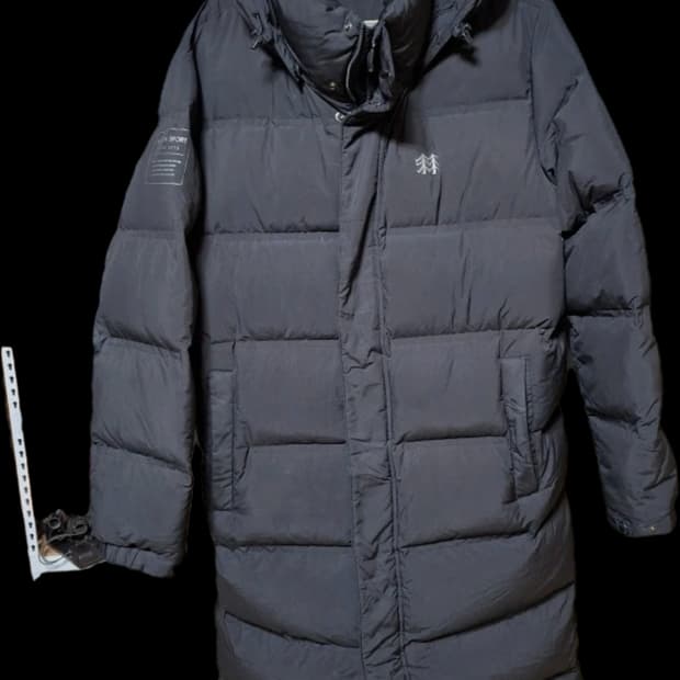코오롱스포츠 정품 오리털 롱패딩 105사이즈 팝니다