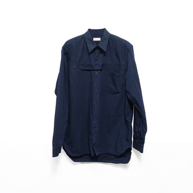 [46] DRIESVANNOTEN 드리스반노튼 체스트 벨트 스트랩 셔츠