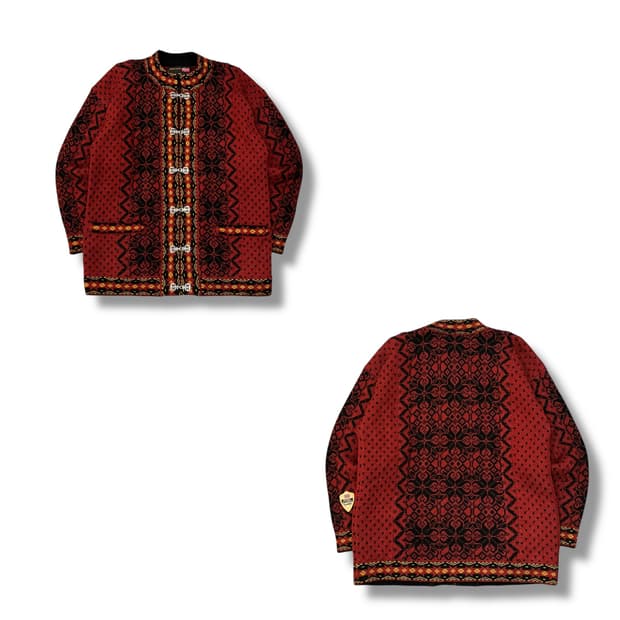  Windfjord 버클 노르딕 가디건 y14342