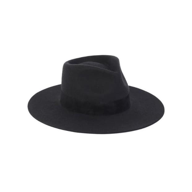 Lack of color wool fedora 57(M)